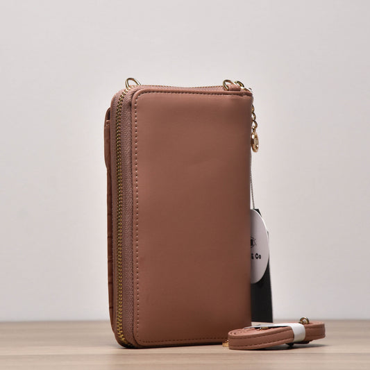 Porte feuille Kahlo and co Rose Gold