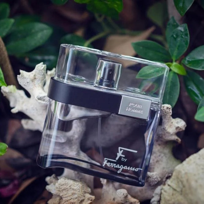 Salvatore Ferragamo Men's F Pour Homme Black EDT Spray 1.7 oz Fragrances 50ml