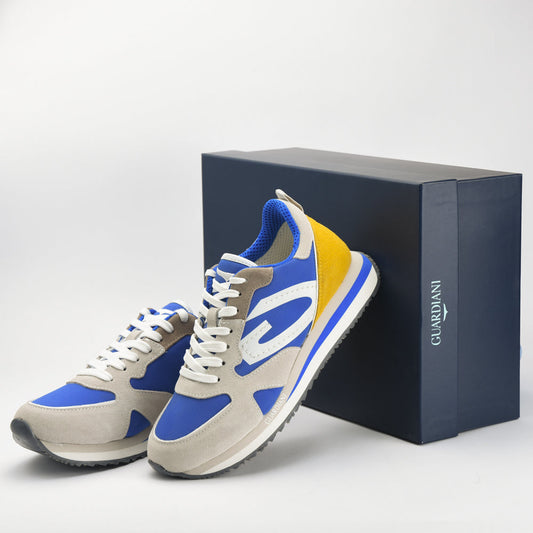 GUARDIANI - WEN 2300 LOW M SUE/NYLON PEARL/BLUE