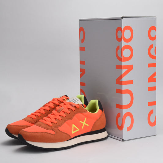 BASKET SUN68 -64-ARANCIO FLUO