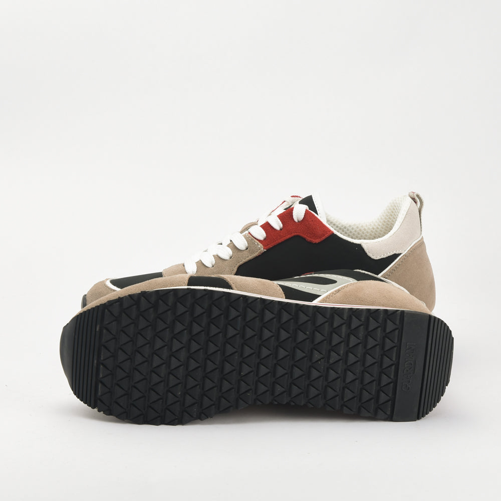 GUARDIANI - WEN 2200 LOW M SUEDE/NYLON BLACK/MU