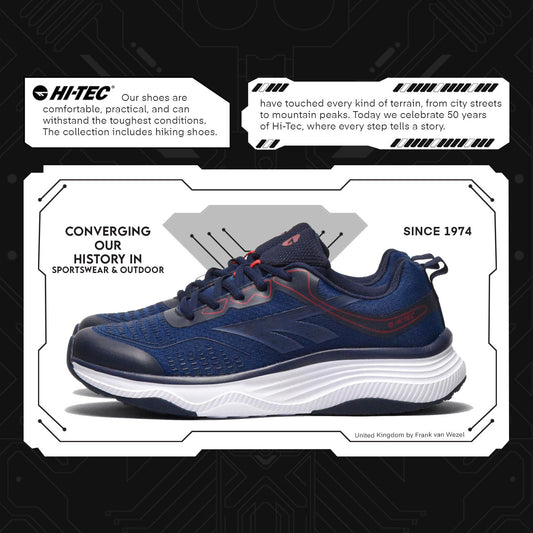 HI-TEC COURTNEY NAVY SALSA