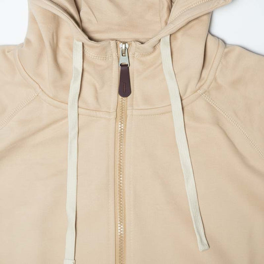 Sweat milano à capuche zippé homme BEIGE