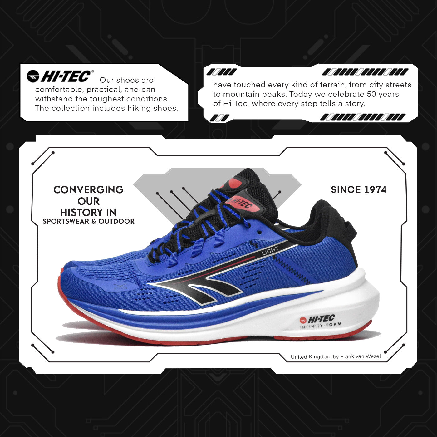 HI-TEC PARADIGM LIGHT CLASSIC BLUE