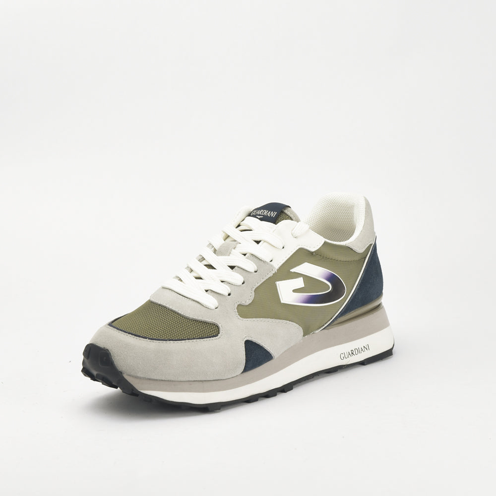 GUARDIANI - WEN 3161 LOW M SUEDE BEIGE/ BLUE/ M
