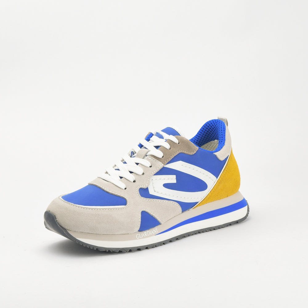 GUARDIANI - WEN 2300 LOW M SUE/NYLON PEARL/BLUE