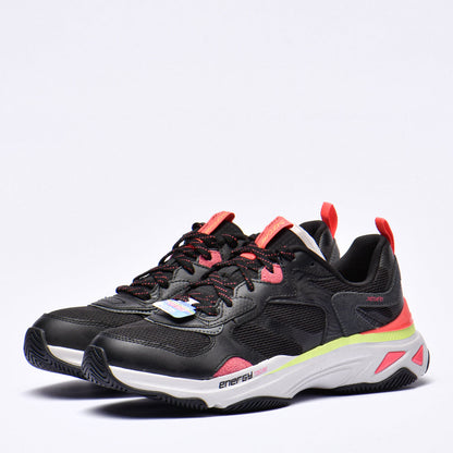 SKECHERS ENERGY RACER-EMBRACE HER BLACK/CORAL