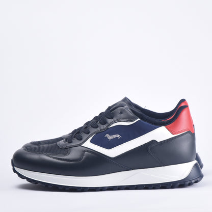 HARMONT AND BLAINE SCARPA UOMO CALF BLU