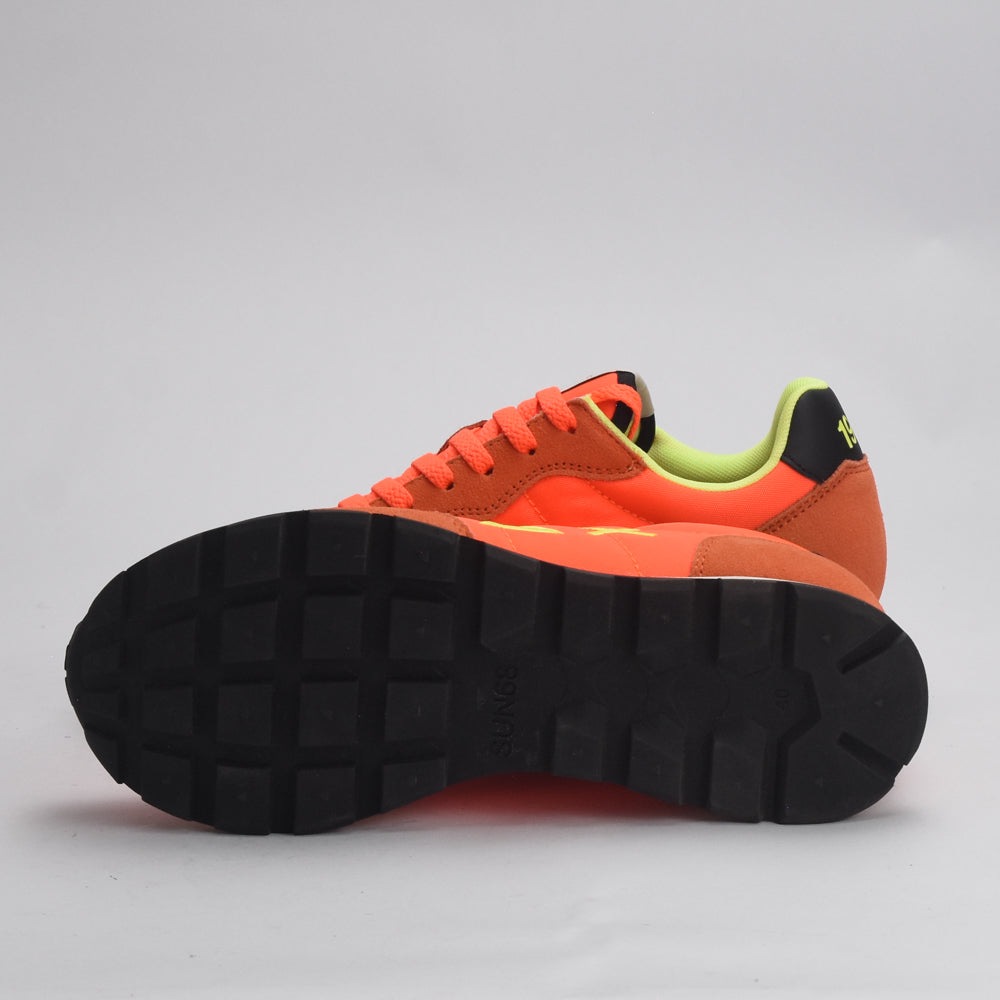 BASKET SUN68 -64-ARANCIO FLUO
