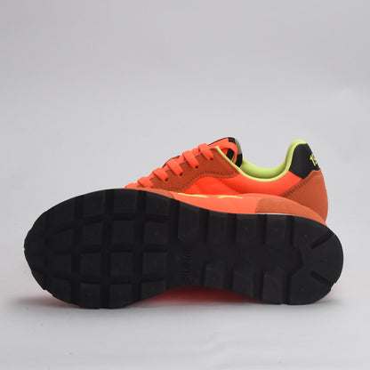 BASKET SUN68 -64-ARANCIO FLUO