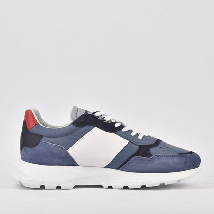 LA MARTINA SCARPA UOMO CAMOSCIO MANILA BLU BLU