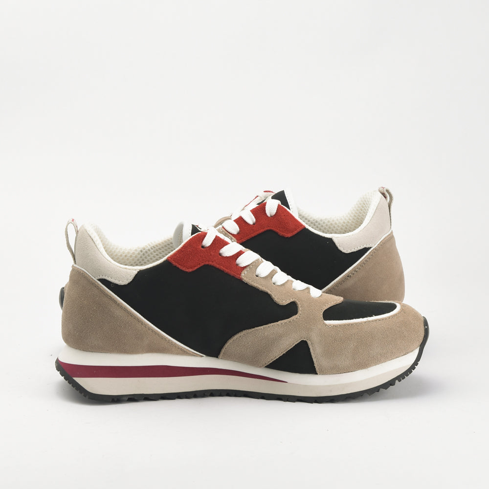 GUARDIANI - WEN 2200 LOW M SUEDE/NYLON BLACK/MU