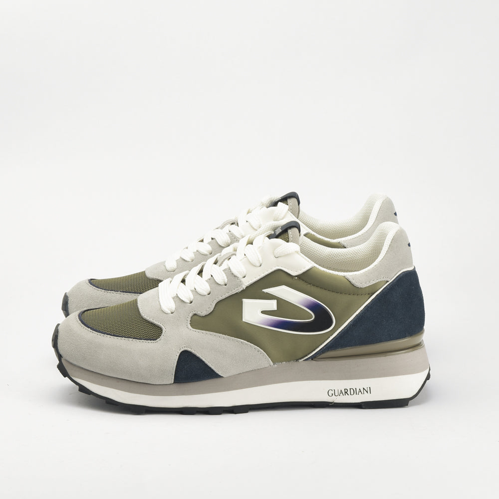 GUARDIANI - WEN 3161 LOW M SUEDE BEIGE/ BLUE/ M