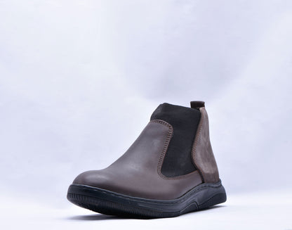 Chaussea - Chelsea orthopédique brown