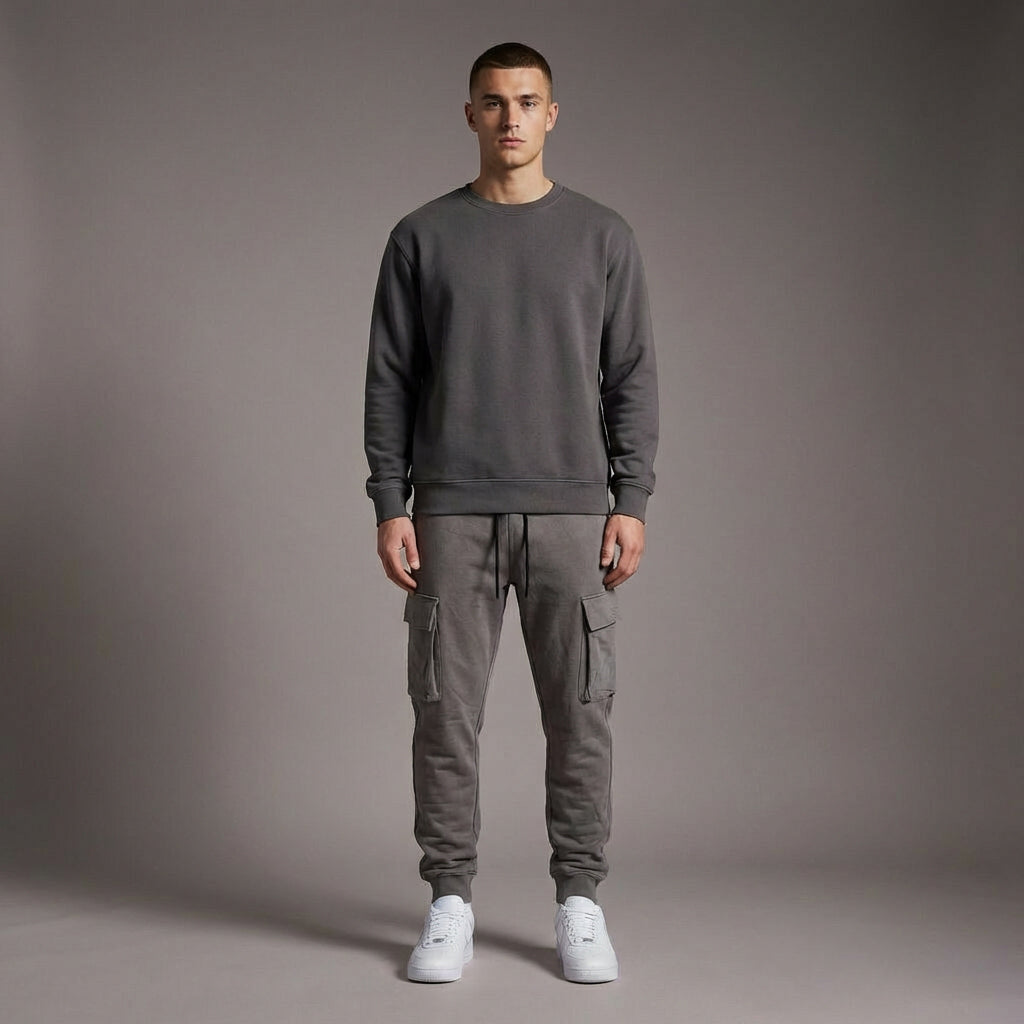 DEPART  JOGGING CARGO DEPART SLIM Homme gris