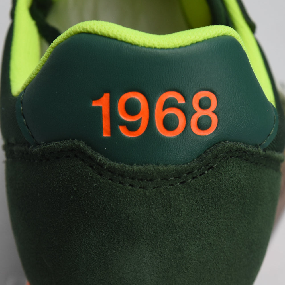 BASKET SUN68 TOM FLUO-37-VERDE SCURO