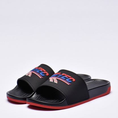 HI TEC HERITAGE SLIDE BLACK RED BLUE - L014798