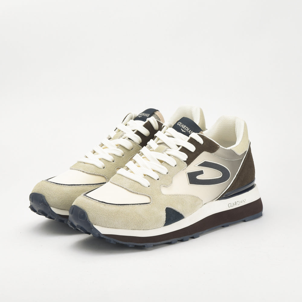 GUARDIANI - WEN 3162 LOW M SUEDE GREY/ DK. BROW
