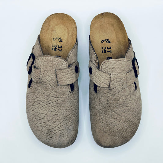 Birk orthopedic Shoes - BOSTON BEIGE CROCO