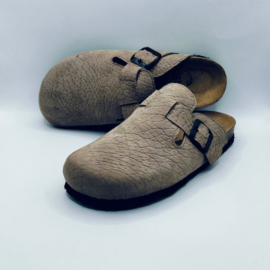 Birk orthopedic Shoes - BOSTON BEIGE CROCO