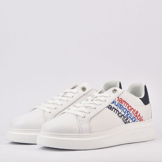 HARMONT AND BLAINE SCARPA UOMO CALF BIANCO