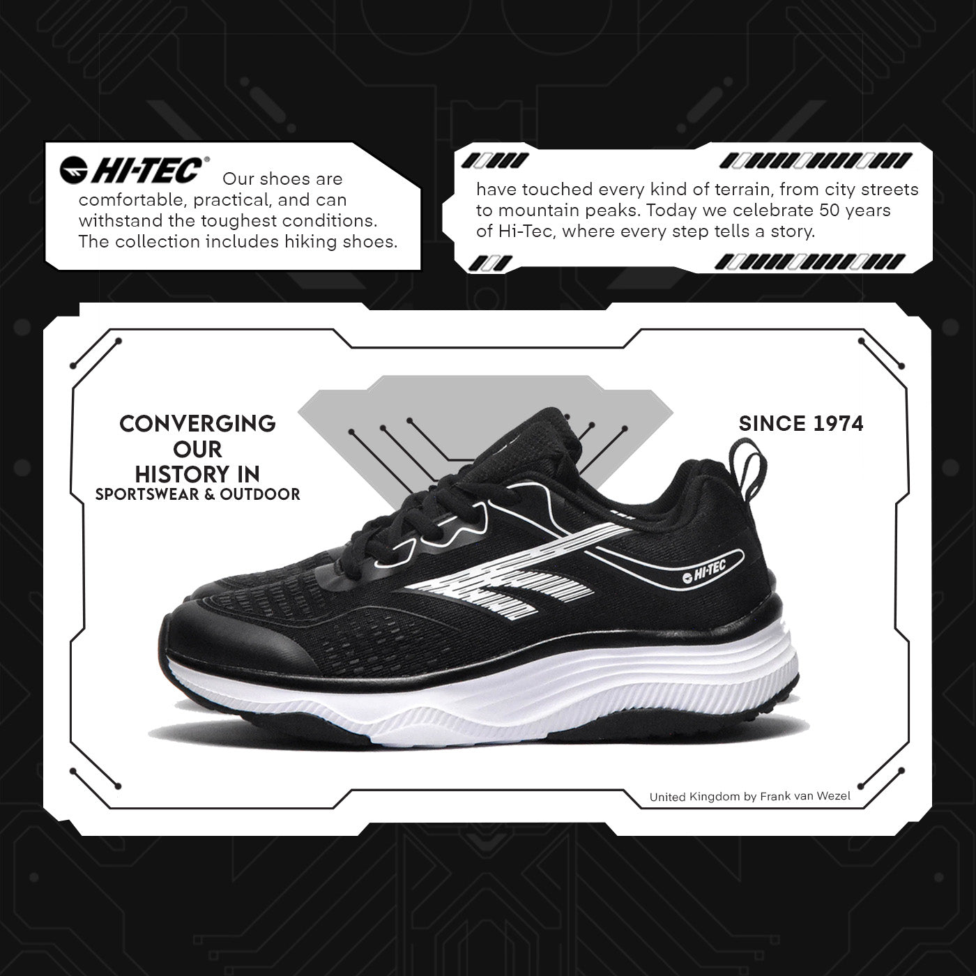 HI TEC - COURTNEY W BLACK WHITE