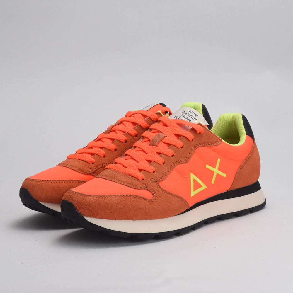 BASKET SUN68 -64-ARANCIO FLUO