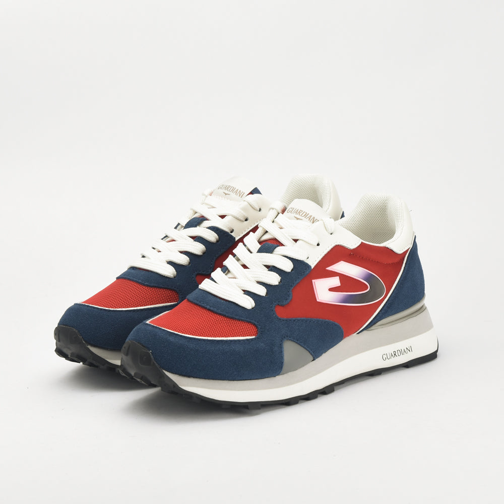 GUARDIANI - WEN 3161 LOW M SUEDE DARK BLUE/ MES