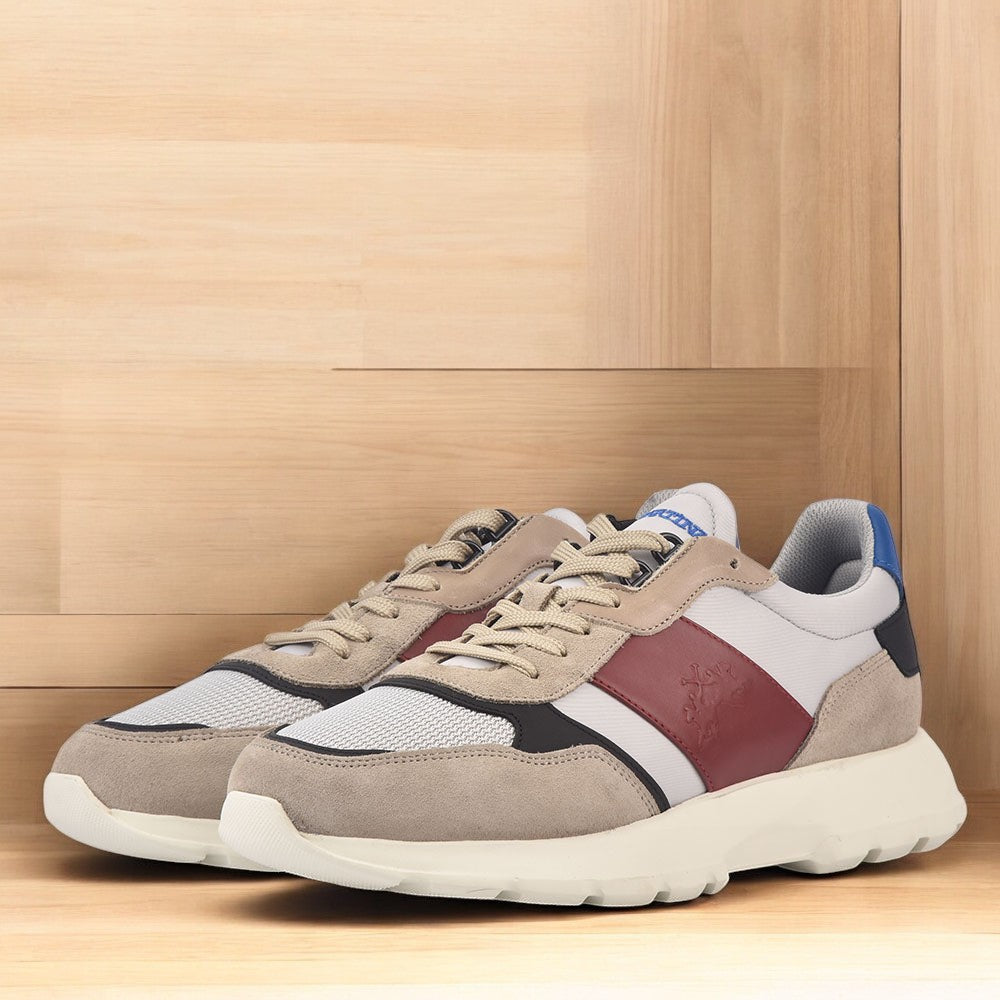 LA MARTINA SCARPA UOMO CAMOSCIO TEX FABRIC