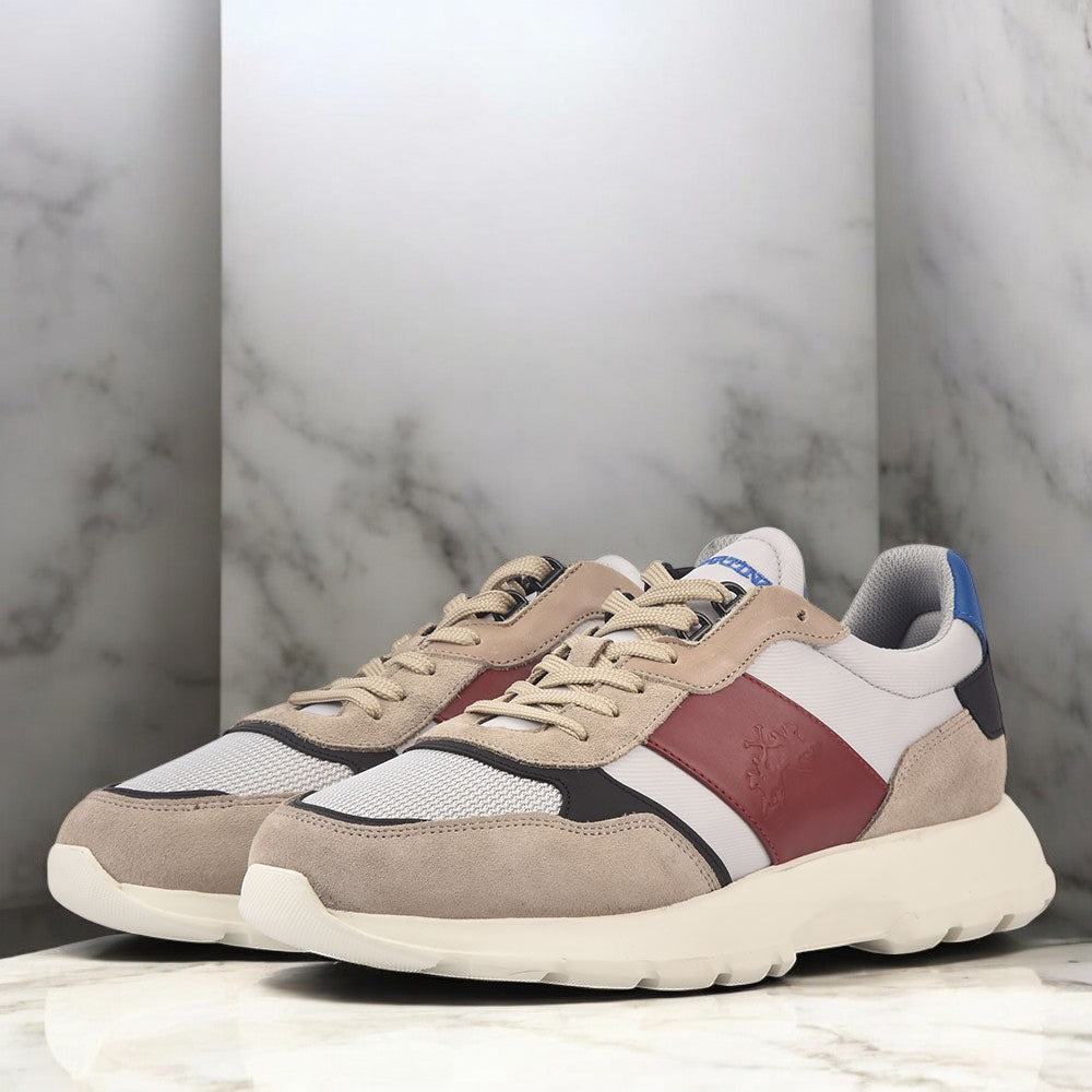 LA MARTINA SCARPA UOMO CAMOSCIO TEX FABRIC