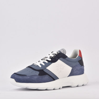 LA MARTINA SCARPA UOMO CAMOSCIO MANILA BLU BLU