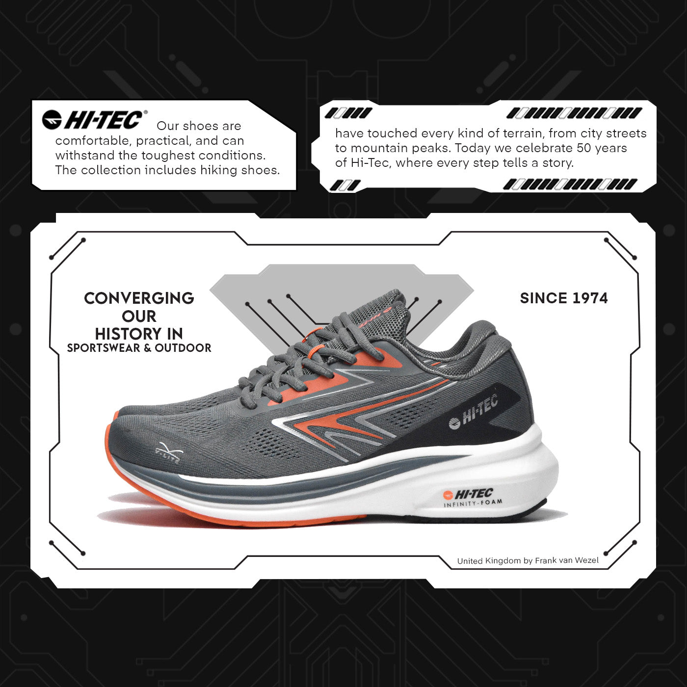 HI TEC STORM WEATHER RED ORANGE