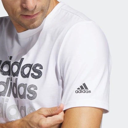 ADIDAS MULTI LINEAR SPORTSWEAR GRAPHIC T-SHIRT (SHORT SLEEVE)