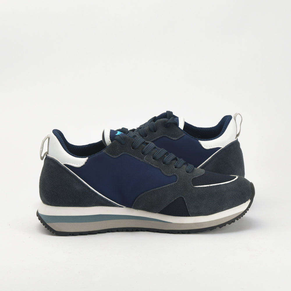 ALBERTO GUARDIANI - WEN 3163 LOW M SUEDE LIGHT BLUE/ GR