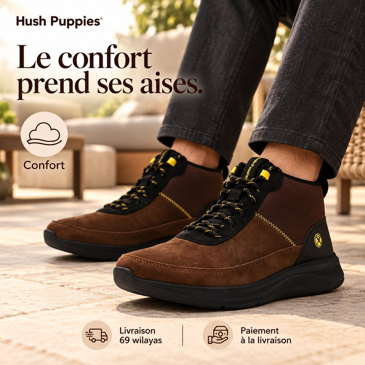 Hush Puppies Elevate Chukka