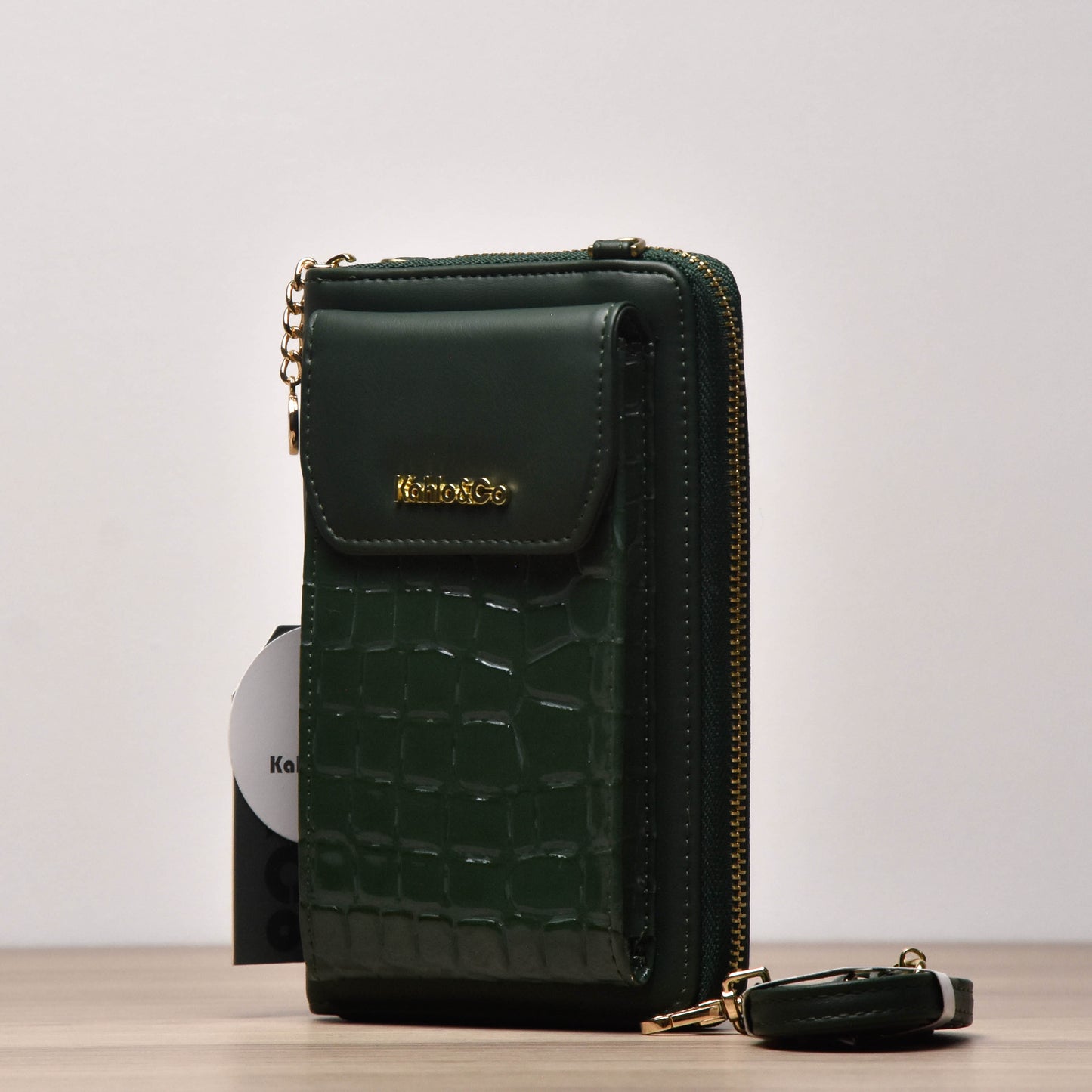 Porte feuille Kahlo and co GREEN