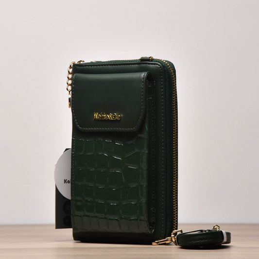 Porte feuille Kahlo and co GREEN