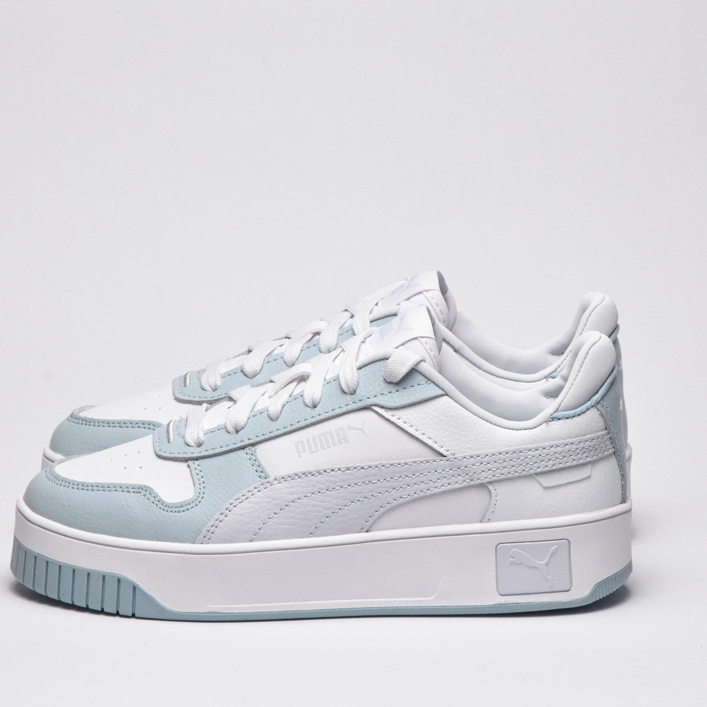 PUMA CARINA STREET JR WHITE SILVER MIST