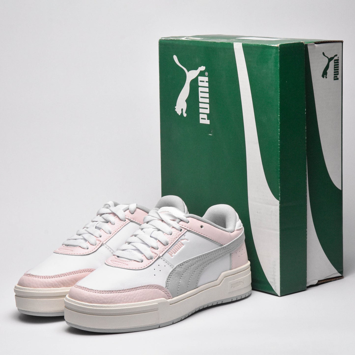 PUMA CA PRO SPORT LTH WHITE FROSTY PINK