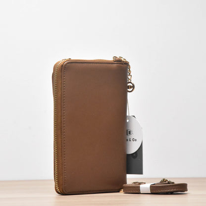 Porte feuille Kahlo and co BROWN