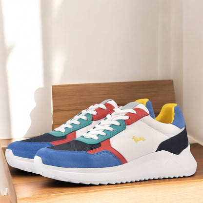 HARMONT AND BLAINE SCARPA UOMO CAMOSCIO AZZURRO