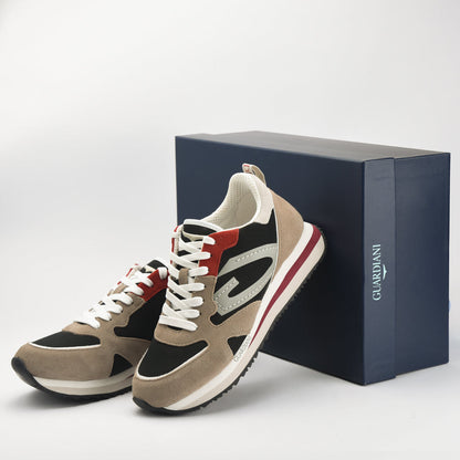 GUARDIANI - WEN 2200 LOW M SUEDE/NYLON BLACK/MU