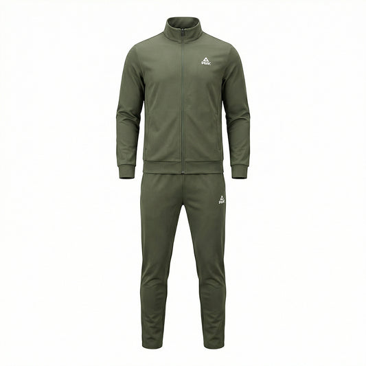 Peak Knitted Tracksuit Khaki