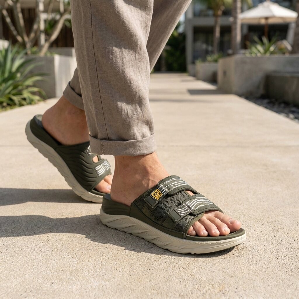Puca Claquettes Rampage Olive