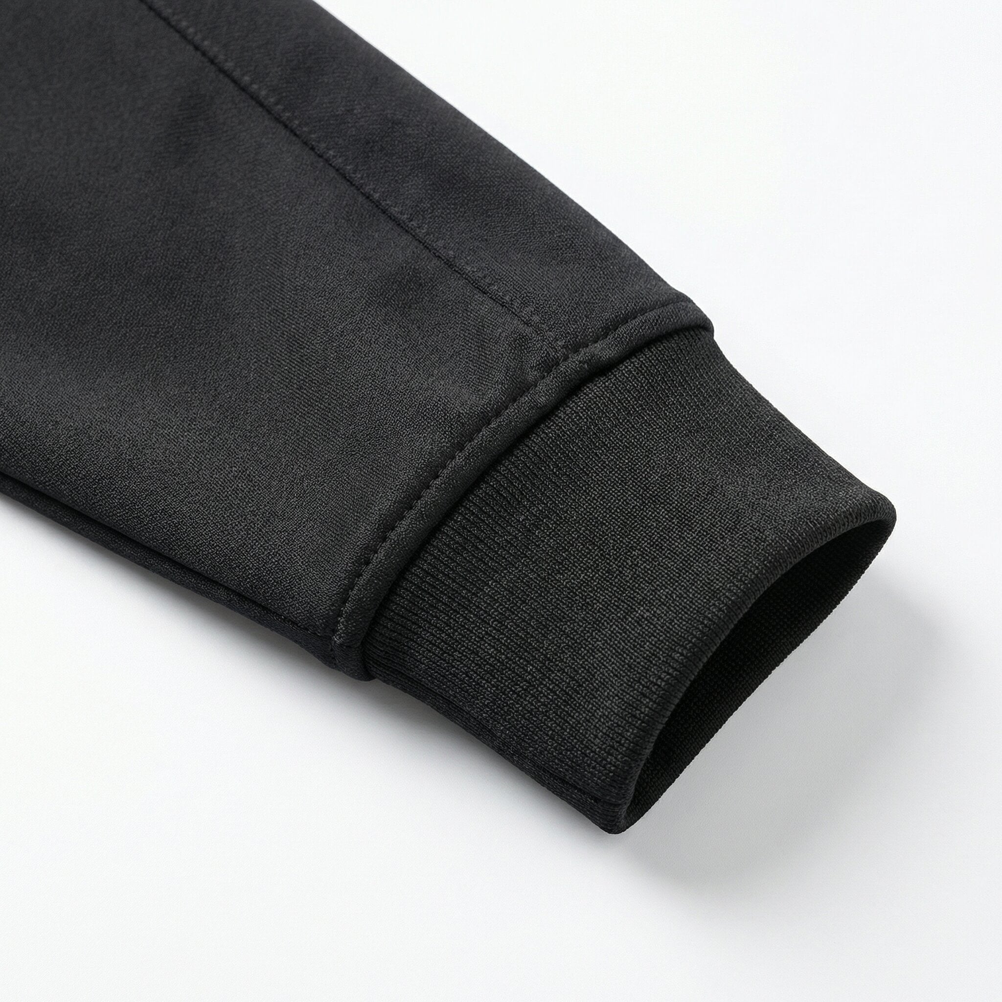 Peak Knitted Tracksuit Black
