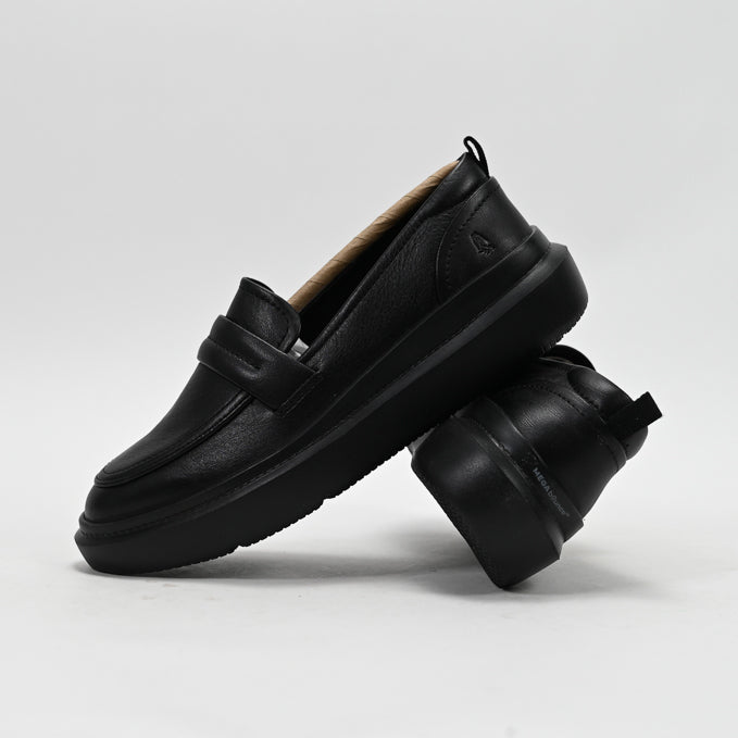 Hush Puppies Joy Penny Loafer, Bold Black Leather
