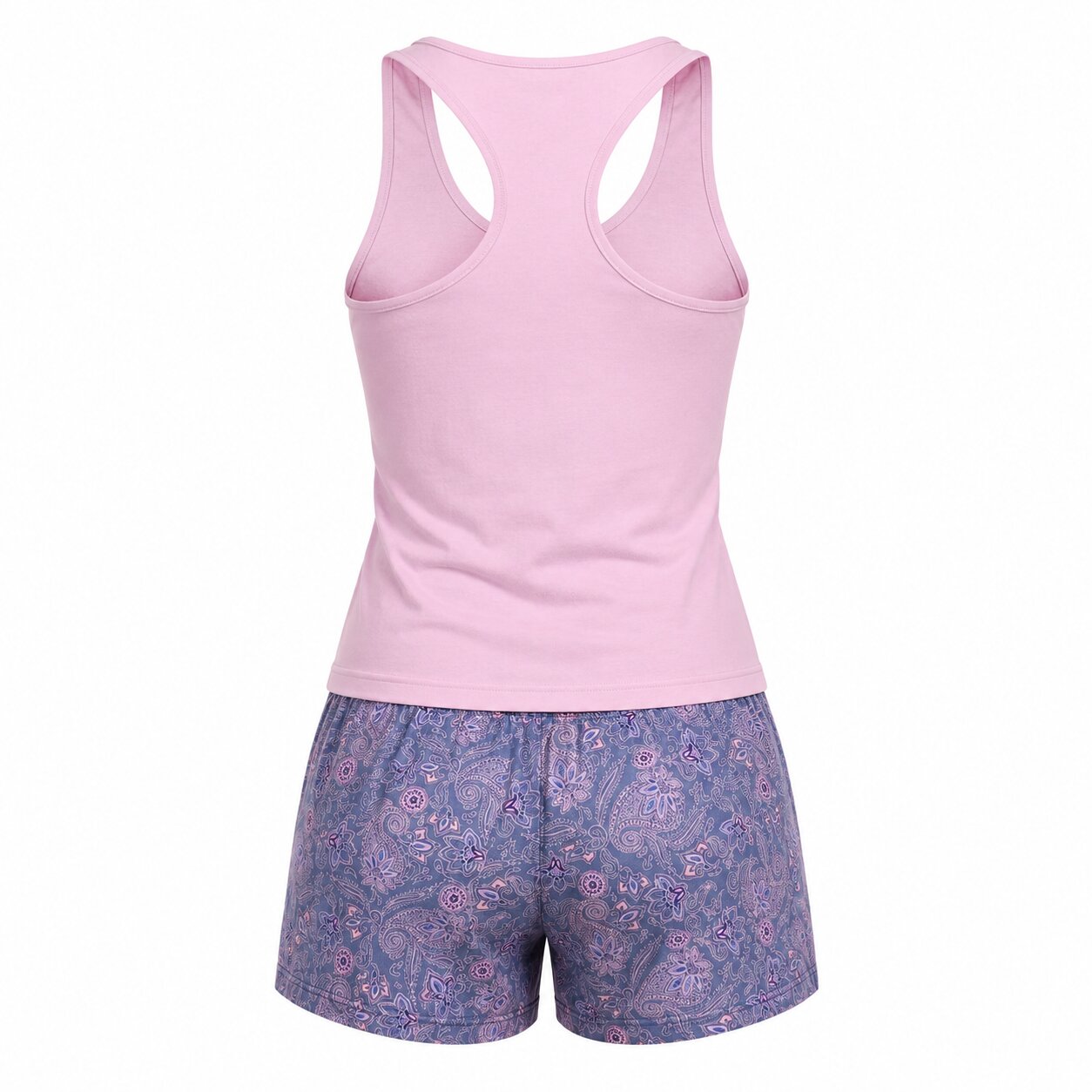 Pyjama d'Été Femme Rose