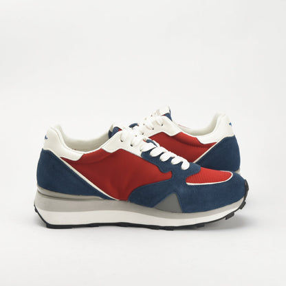 GUARDIANI - WEN 3161 LOW M SUEDE DARK BLUE/ MES