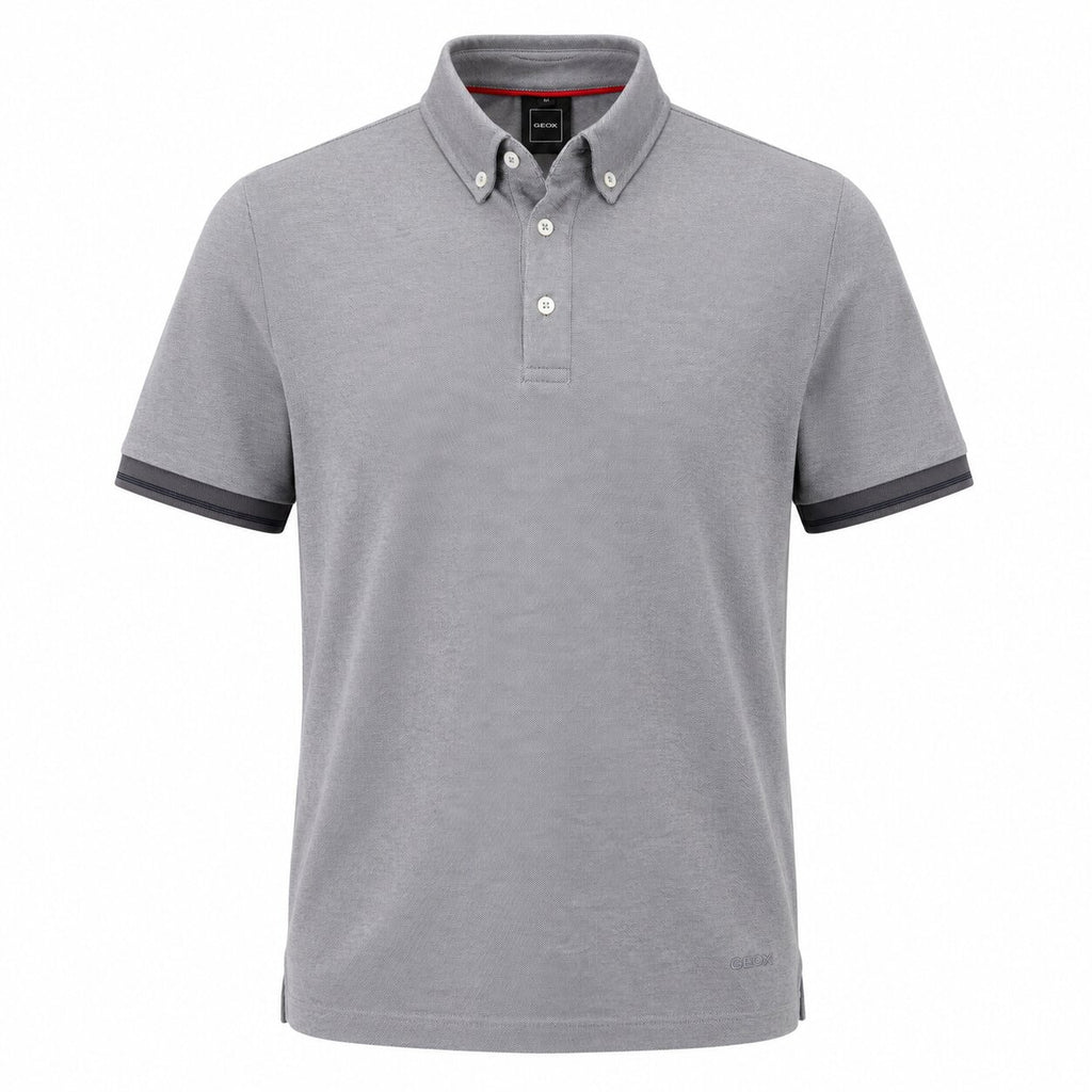 Geox Polo Oxford 2 Smkd Homme