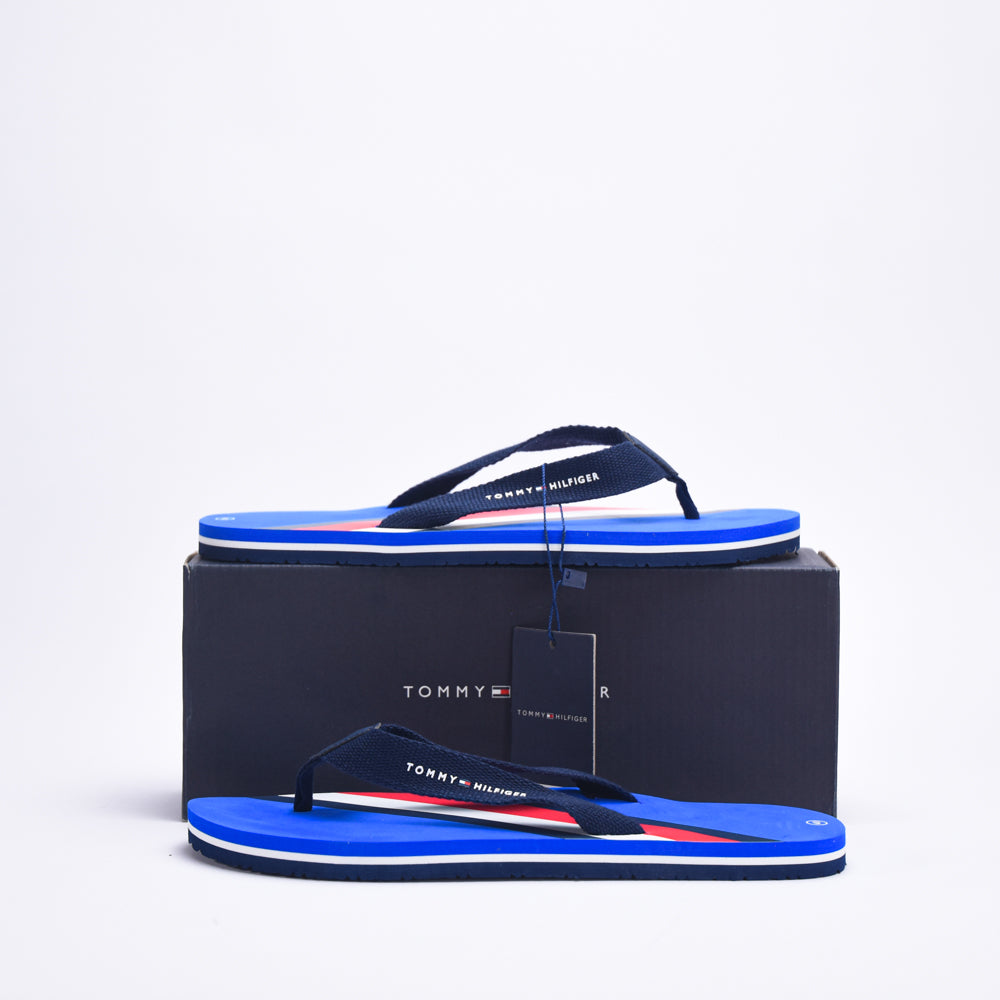 TOMMY HILFIGER - STRIPES INFRADITO ROYAL/BLU